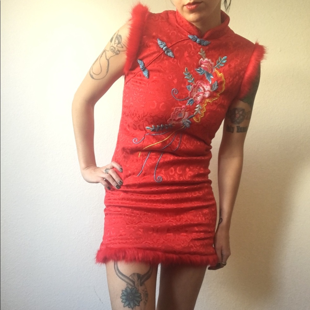 Funky Chinese dress!!